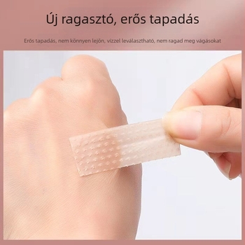 Kopásálló szilikonos lábujj- és sarokpatch cipőkhez, átlátszó és diszkrét, alkalmas sportcipőkhöz, bőrcipőkhöz, szandálokhoz és hétköznapi lábbelikhez