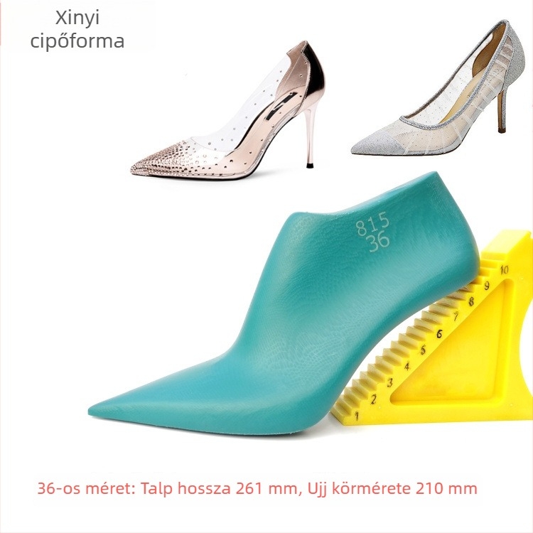 Női bőr cipő 9 cm-es sarokkal, hálós rész, hegyes orr, modell 815