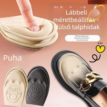 Női textil cipőkhöz szilikon előtalpbetét — modell Gk74hfgt959, ideális tavasszal