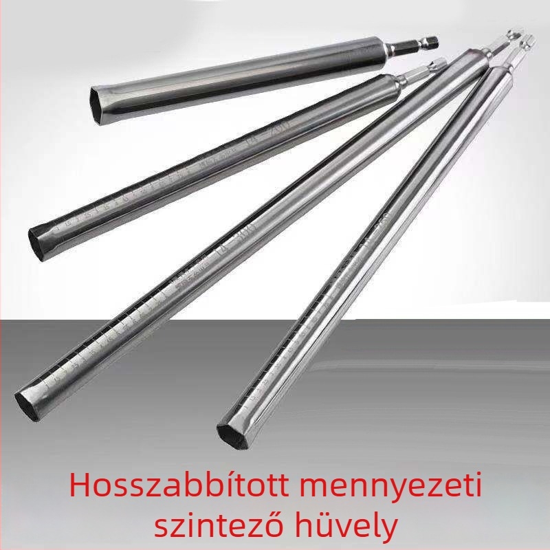 Hosszabbított csőfejű szintező kulcs mennyezethez, üreges könnyű acél vázhoz (Márka: Qian Qi; Importált: Nem; Testreszabás: Nem)