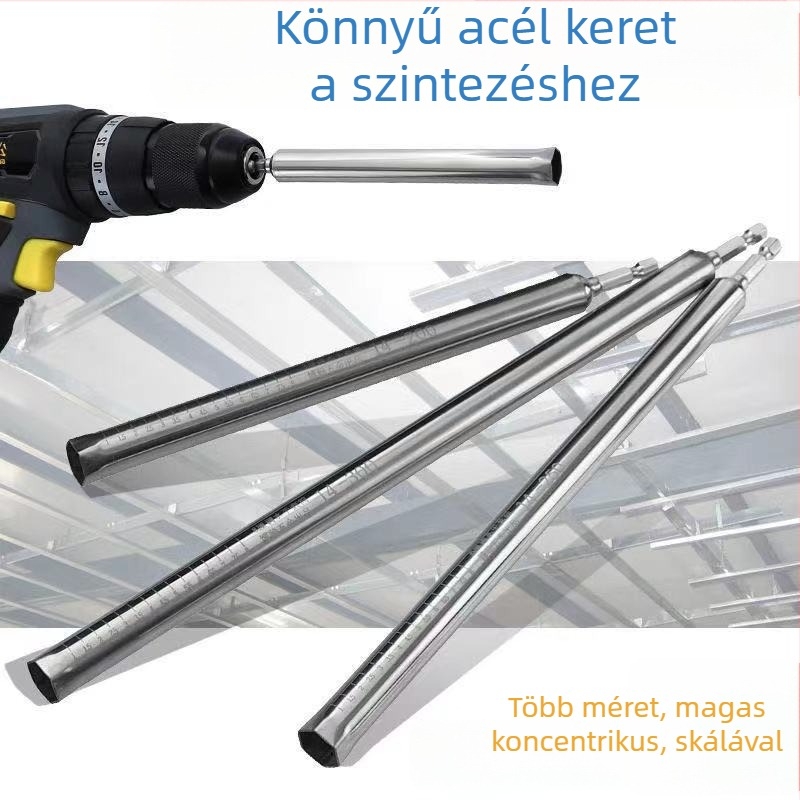 Hosszabbított csőfejű szintező kulcs mennyezethez, üreges könnyű acél vázhoz (Márka: Qian Qi; Importált: Nem; Testreszabás: Nem)