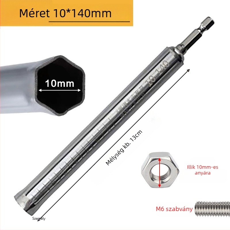 Hosszabbított csőfejű szintező kulcs mennyezethez, üreges könnyű acél vázhoz (Márka: Qian Qi; Importált: Nem; Testreszabás: Nem)