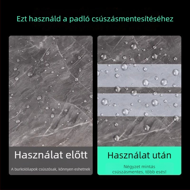 Lépcső Anti-Slip szalag — kopásálló átlátszó gumi, öntapadó, gumialapú ragasztó