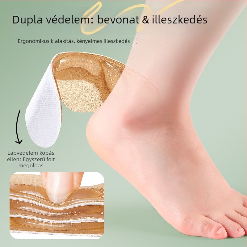 Sarokvédő ragasztó tapasz loaferekhez és bőr cipőkhöz | egész éves használat | fél méretű párna | Footprint Tribe