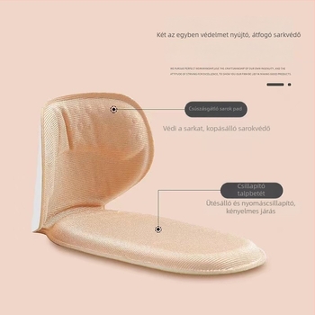 Kétfunkciós sarokpárnák szivacsos anyaggal, T-formájú ragasztó, Jade Flower, minden évszakra, alkalmas sneakerre, bőr cipőre és csizmára