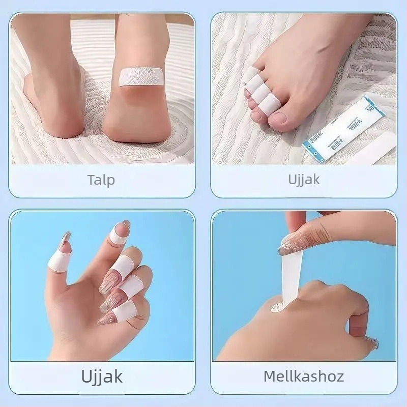 Kéz- és láb repedezett bőrének tapasz, nem szövött anyag, magas viszkozitású ragasztószalag, ápolási tapasz