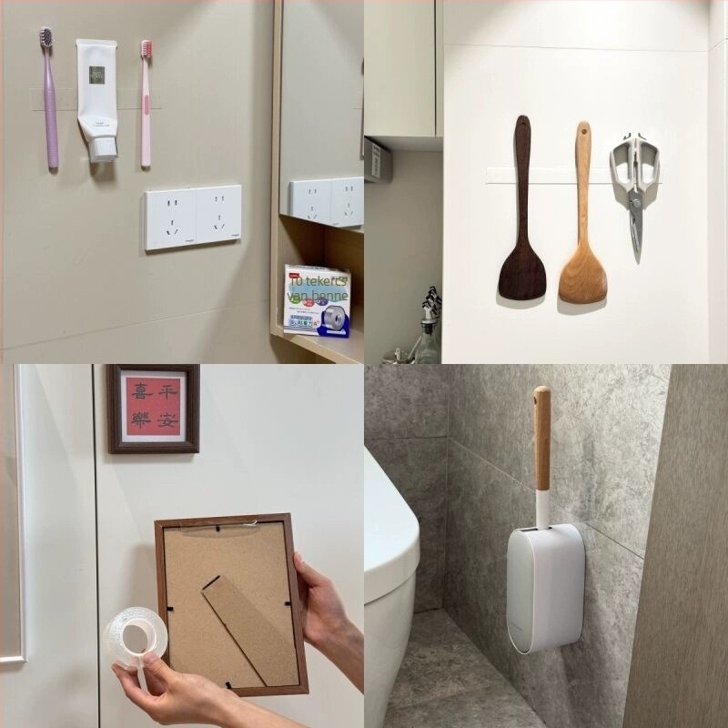 Nano kétoldalas ragasztószalag — magas viszkozitású, átlátszó, vízálló, csúszásmentes, maradékmentes