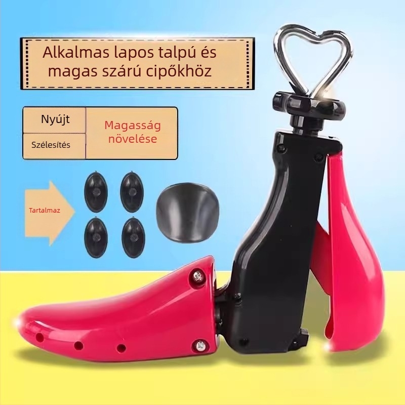 Cipőnyújtó készülék magas felső részű cipőkhöz és csizmákhoz, univerzális, állítható
