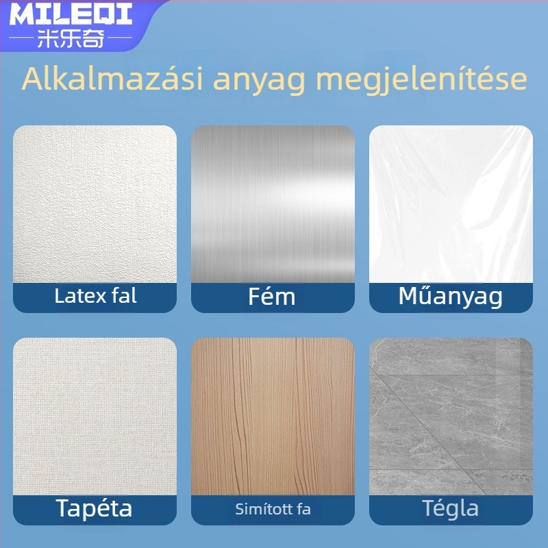 Mileage szövött alapú csúszásgátló, kétoldalas ragasztószalag, vízálló, 0,26 mm vastagság, papírmaggal, kerámialapokra