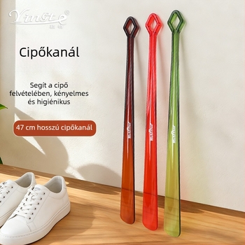Műanyag cipőkanál, modell Shoehorn, mindennapi használat, Yingte, egész éves használatra