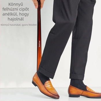 Műanyag cipőkanál, modell Shoehorn, mindennapi használat, Yingte, egész éves használatra