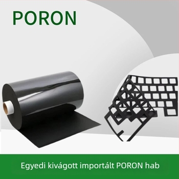 Poron hab ragasztó párna – ütéscsillapító, nagy sűrűségű, ipari minőségű csúszásmentes talpbetét, Poron magas rugalmasságú hab (SH113)