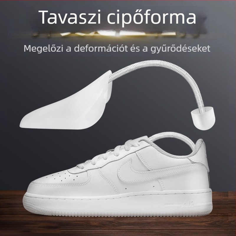 Állítható műanyag cipőfeszítő és cipőalakító, sportcipők, bőr és hétköznapi cipők számára