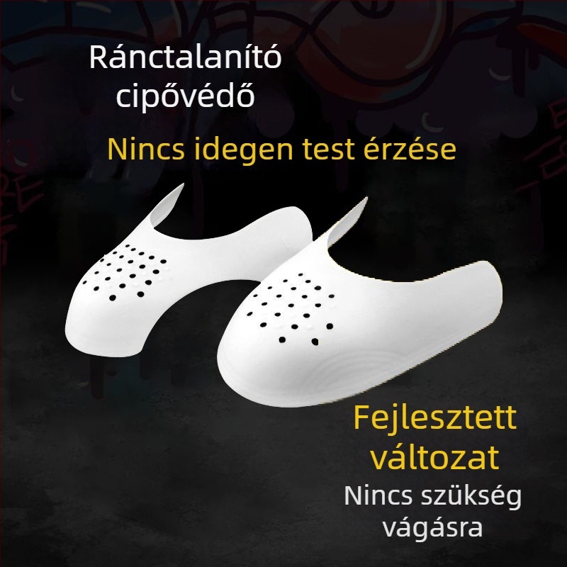 Gyűrődés elleni cipővédő pajzs – univerzális illeszkedés, lábujjvédelem, minden évszakra