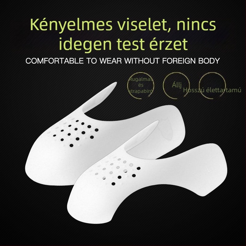 Gyűrődés elleni cipővédő pajzs – univerzális illeszkedés, lábujjvédelem, minden évszakra