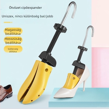 Cipőfeszítő és szélesítő – kiterjeszti a szélességet és növeli a magasságot; alkalmas sportcipőkre, bőr cipőkre, csizmákra és mindennapi cipőkre; téli, tavaszi és őszi viselethez