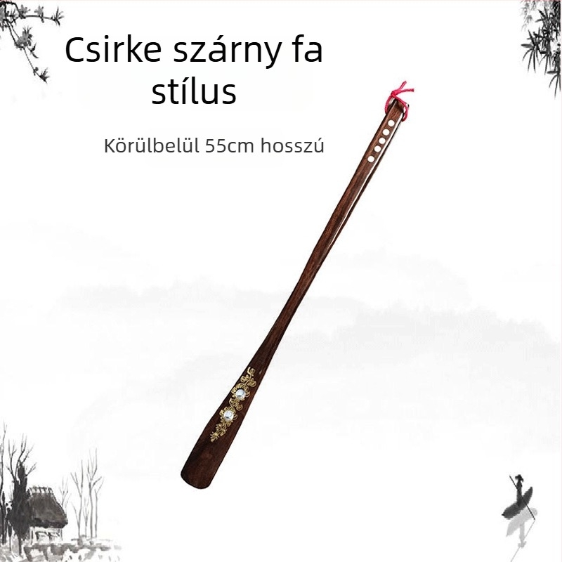Wooden Shoe Horn - Bai Mu Xing, Solid Wood, Összes szezonban használható