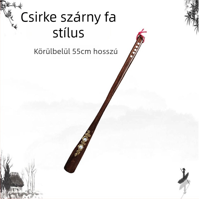 Wooden Shoe Horn - Bai Mu Xing, Solid Wood, Összes szezonban használható