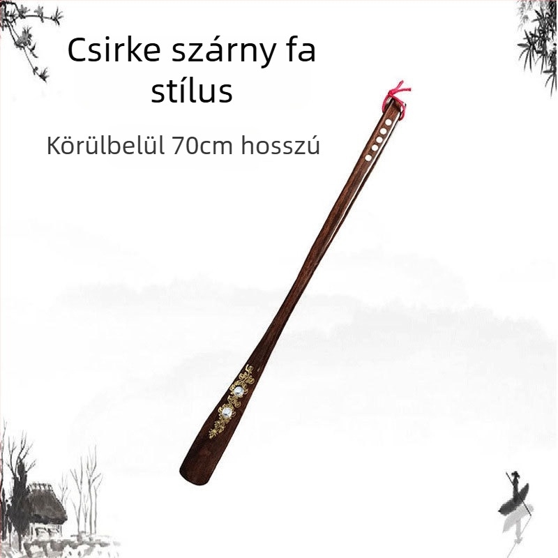 Wooden Shoe Horn - Bai Mu Xing, Solid Wood, Összes szezonban használható