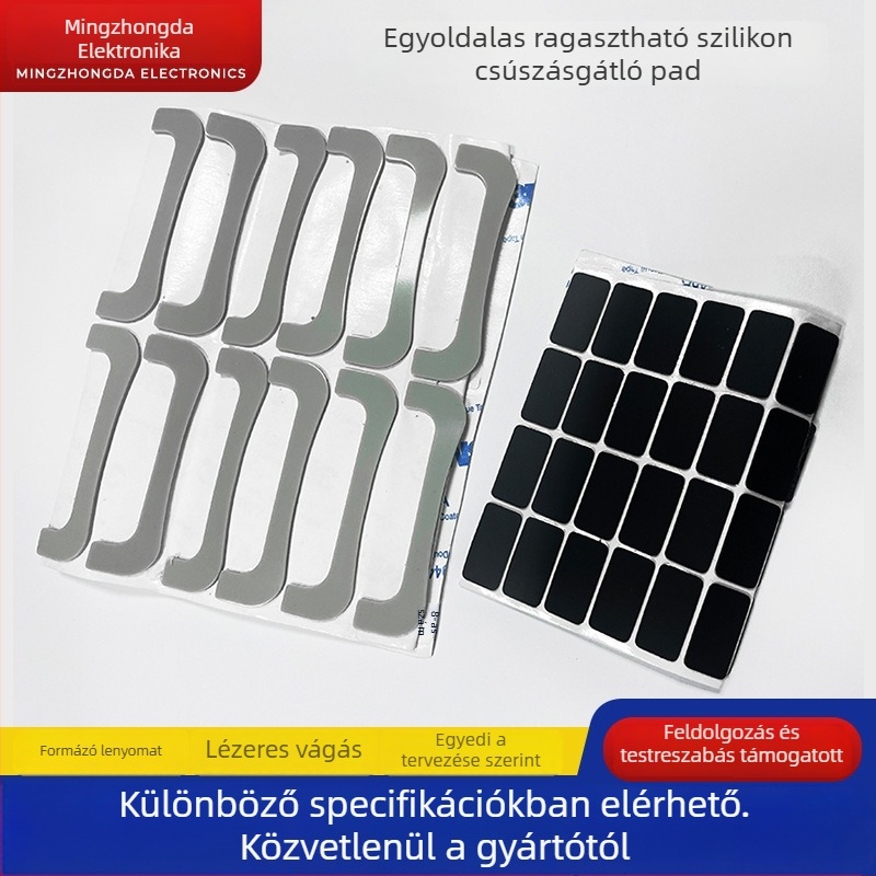 EVA csúszásgátló párna öntapadós hátlappal, EVA hab, négyzetes vagy kerek forma, Huizhou eredet, Ming Zhongda márka