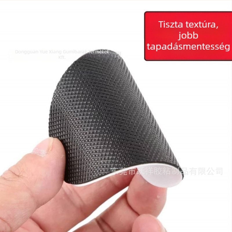 Gumi csúszásmentes alátét bútorokhoz és gépekhez — testreszabható, anyag: gumi; származás: Kína; alkalmas bútorok alá, hardverhez, hangszórókhoz és gépekhez