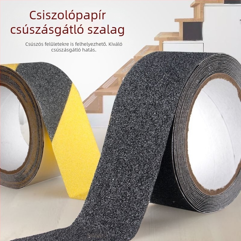 Matt csúszásmentes szalag lépcsőkhöz, erős öntapadós csempe- és padlófelülethez, vízálló