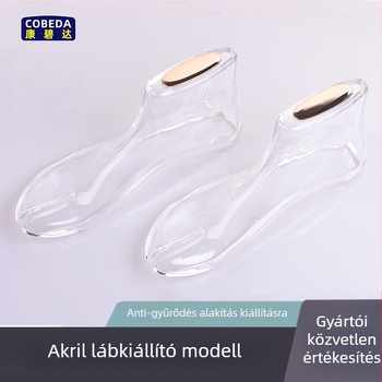 Akril cipőforma JM-37 sportcipőkhez, bőrcipőkhöz, szandálokhoz és mindennapi cipőkhöz; márka Cambida; stílus: alak, mindennapi; szezonok: nyár, tavasz, ősz.