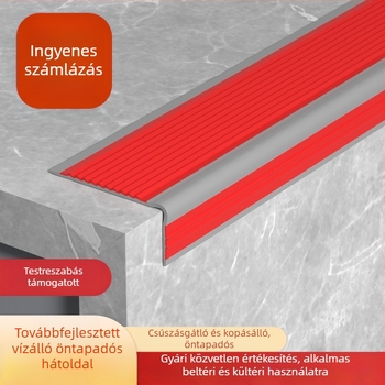 Mileqi lépcső antiforgalo szalagok PVC-hez, óvodai padlókhoz, ferde lépcsők, kopásálló, 1 m hosszú