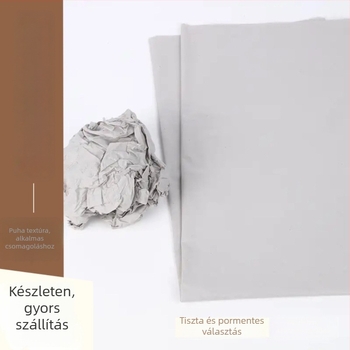 Pormentes csomagolópapír cipőkitöltéshez, 30 g, nedvességálló réteges újságpapír, modell Local newspaper, Quanzhai paper products