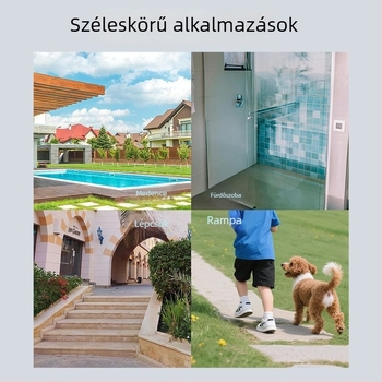 PET-alapú csúszásmentes szalag akril ragasztóval, magas viszkozitású, papírtömlővel; uszodákhoz, merülőplatformokhoz, gyermekjátszóterekhez és edzőtermekhez