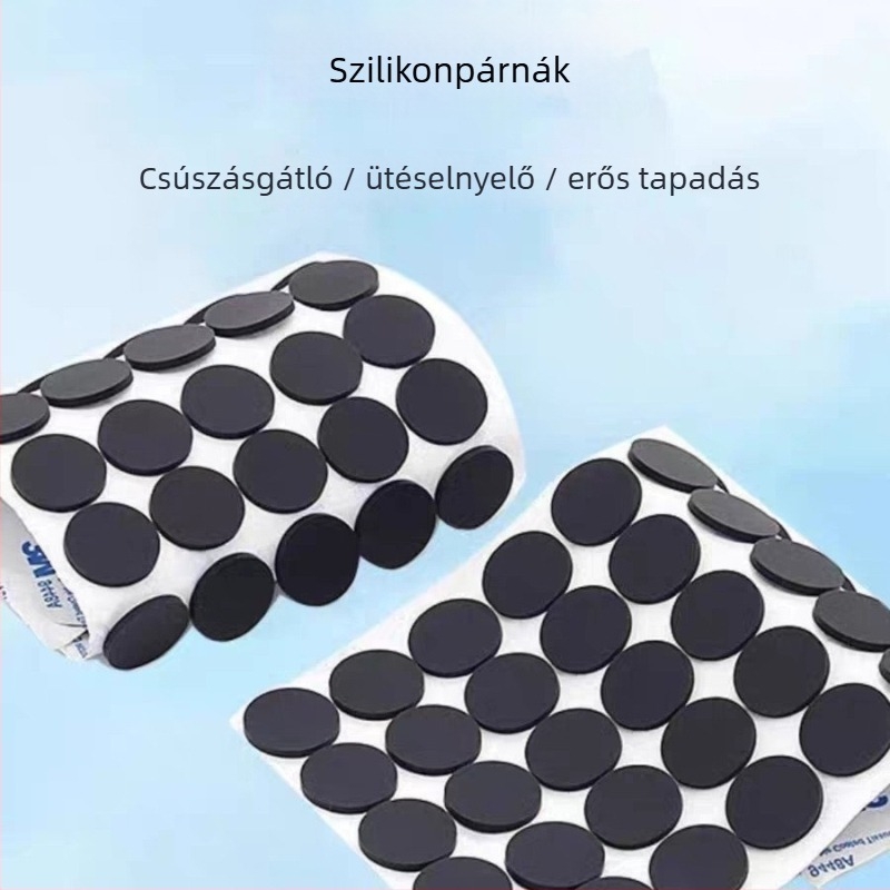 Körkörös átlátszó szilikon talppárnák, öntapadók, csúszásmentesek, háziállatok számára, márka: Towo