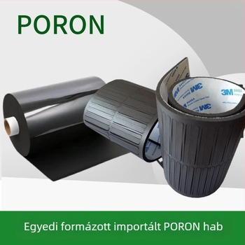 Poron ütéscsillapító lábpad készlet elektronikus eszközökhöz | magas rugalmú hab, csúszásgátló, zajcsökkentés | Márka Inoue Rogers | Kód SH113