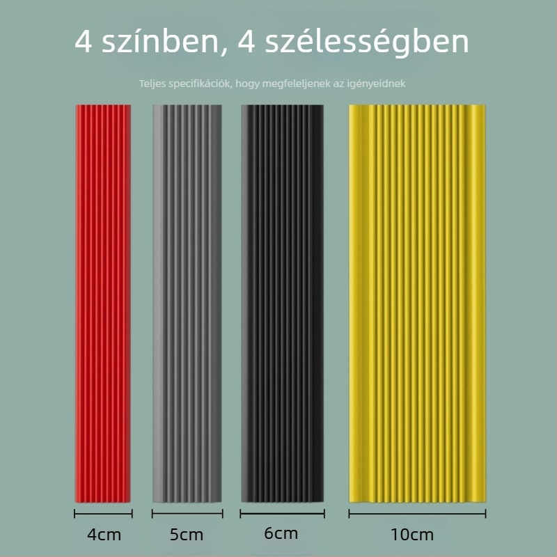 PVC lépcső anti-slip csík, öntapadó, vízálló és kopásálló, 1 m hosszú