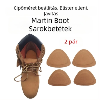 Csizma sarokvédő matrica, öntapadós, modell 042, Master Cheng márka, alkalmas csizmákhoz, mindennapi és munkás lábbelikhez