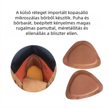 Csizma sarokvédő matrica, öntapadós, modell 042, Master Cheng márka, alkalmas csizmákhoz, mindennapi és munkás lábbelikhez