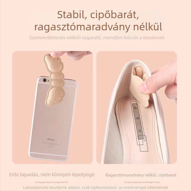 Magassarkúhoz készült sarokvédő talpbetét, csúszás és dörzsölés ellen, mindkét évszakban, Friendly márka