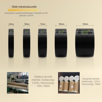 PVC csúszásmentes szalag lépcsőkhöz, vastagság 0,75–0,8 mm, hosszú távú -20–80°C, rövid távú 120°C, lépcsőkhöz alkalmas