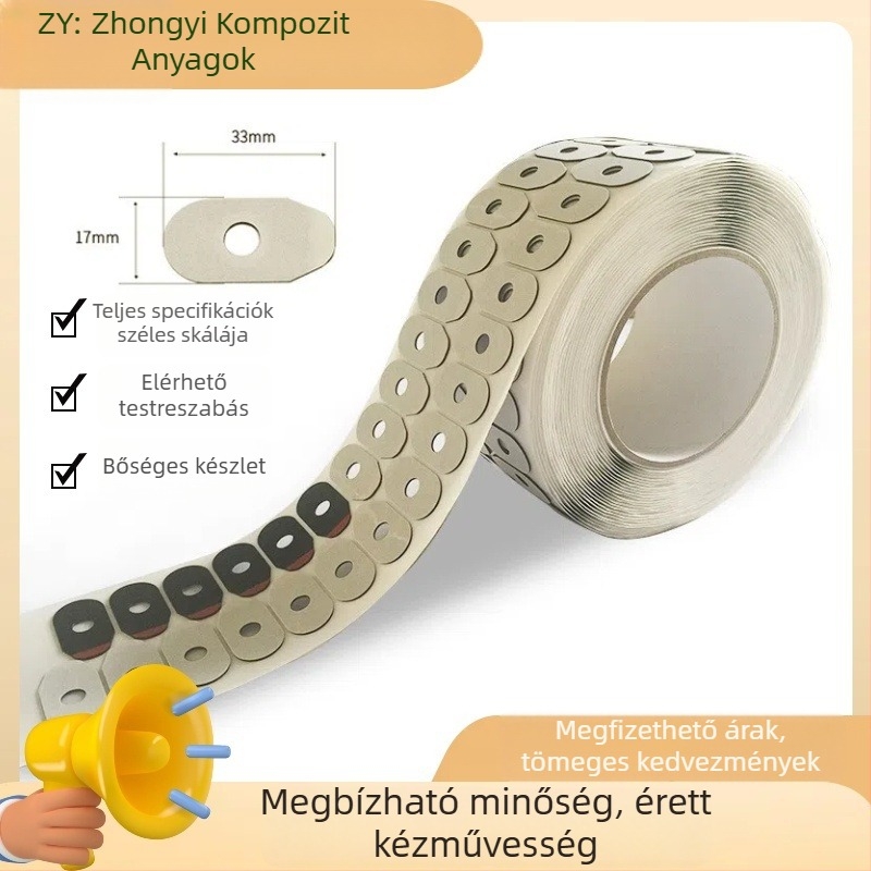 Szemüveg habos tapadócsíkok – kétoldalas, akrilragasztó, habos alap, vastagság 0.8–0.9 mm, -20°C–80°C