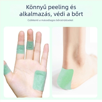 Kéz- és láb tapasz Aloe Vera és vazelin — megelőzi a száradást; Anyag: nem szövött textília; Vastagság: 0.12