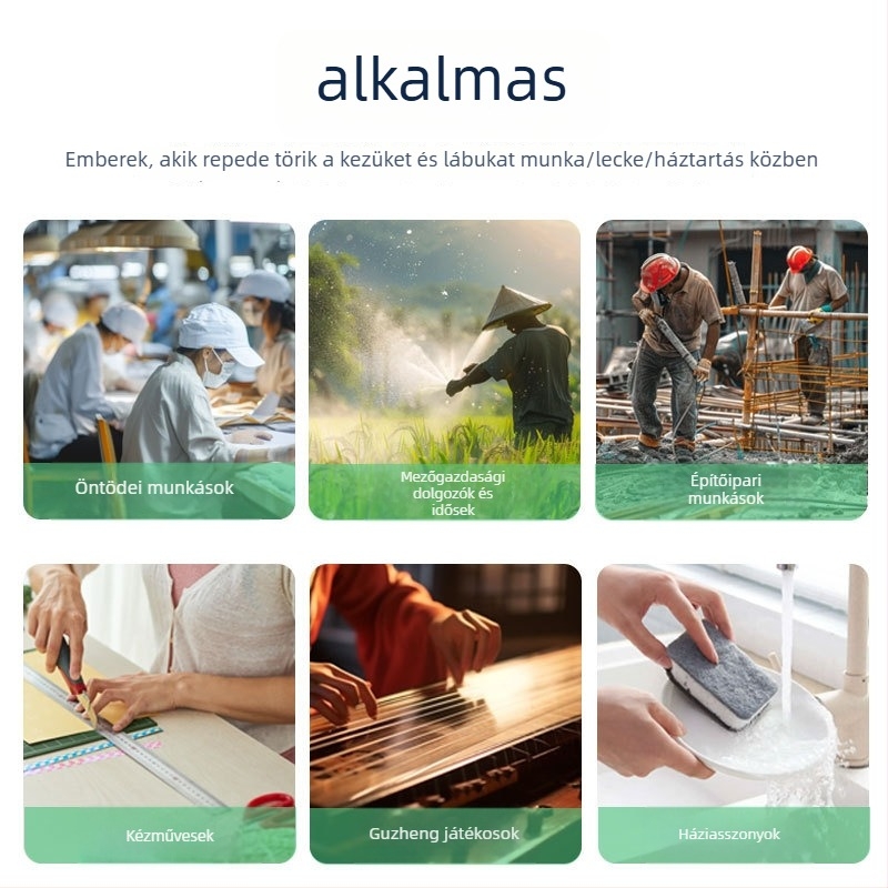 Kéz- és láb tapasz Aloe Vera és vazelin — megelőzi a száradást; Anyag: nem szövött textília; Vastagság: 0.12