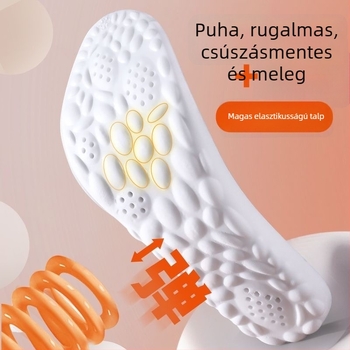 Meleg masszázs talpbetét – EVA, plüss melegség, teljes talpbetét, uniszex, téli használat