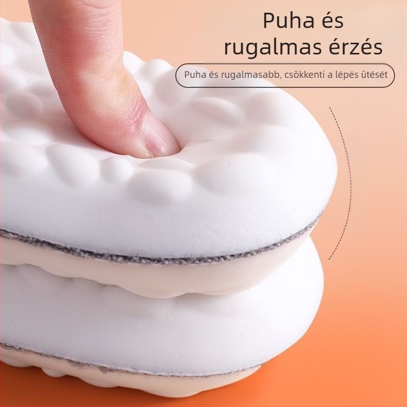 Meleg masszázs talpbetét – EVA, plüss melegség, teljes talpbetét, uniszex, téli használat