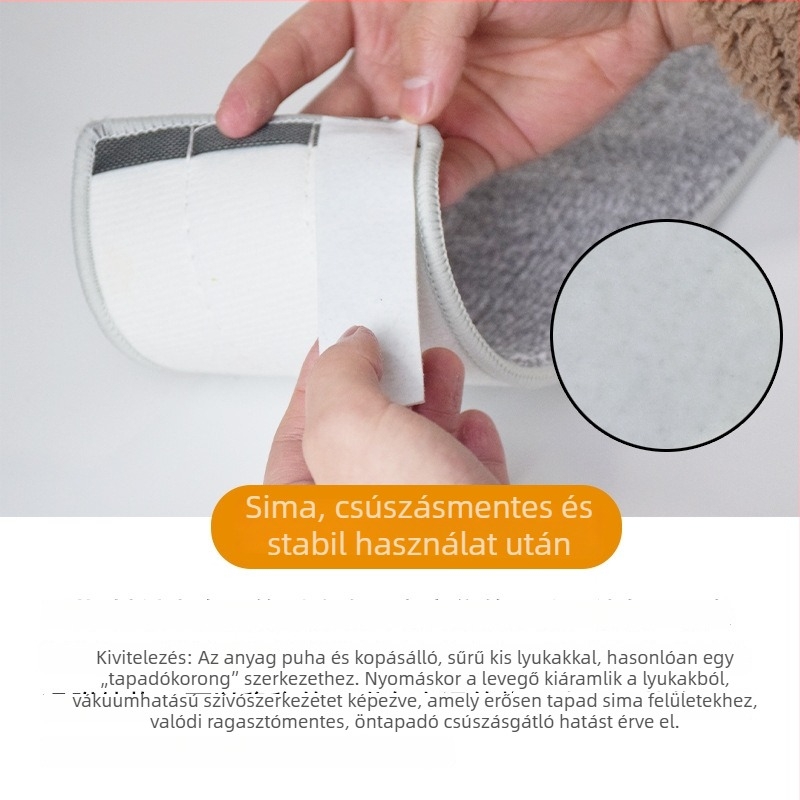 Háztartási szőnyeghez készült, eltávolítható ragasztóval ellátott csúszásmentes alátét