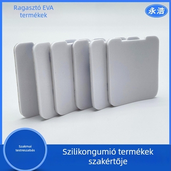EVA hab lábpad – öntapadó, négyzet alakú, kétoldalas ragasztó, ütéscsillapító, csúszásmentes