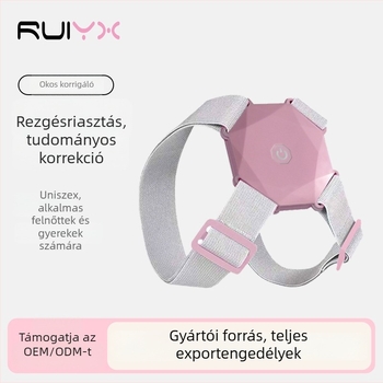 Gyermekek testtartás-korrektor öv, Ruiyang xing S2081, USB töltés, 3C tanúsítvány, javítja a gerincoszlop állását