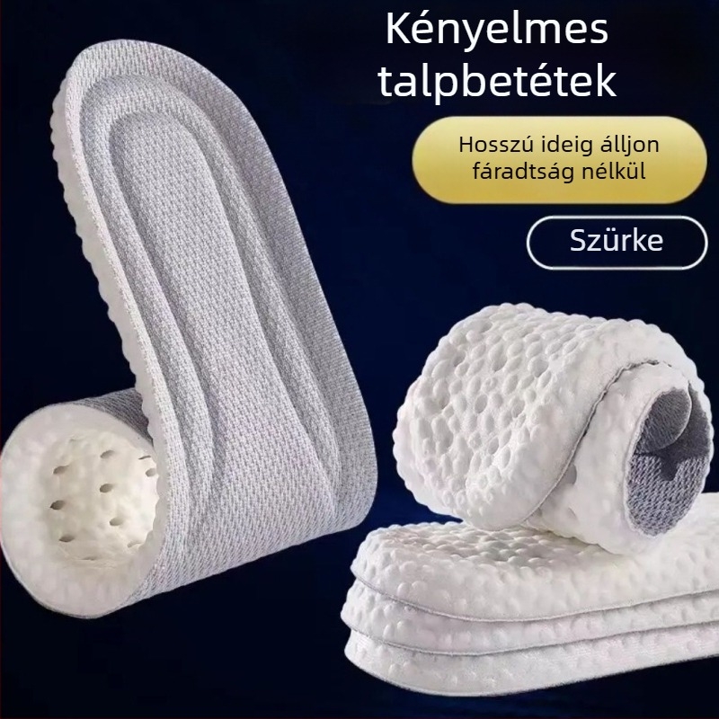 Foot Clean sportcipő talpbetét memória funkcióval, teljes talpbetét, szagtalanító, nedvszívó, légáteresztő