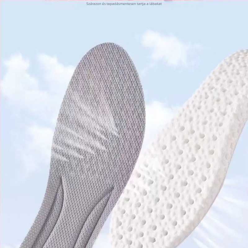 Foot Clean sportcipő talpbetét memória funkcióval, teljes talpbetét, szagtalanító, nedvszívó, légáteresztő