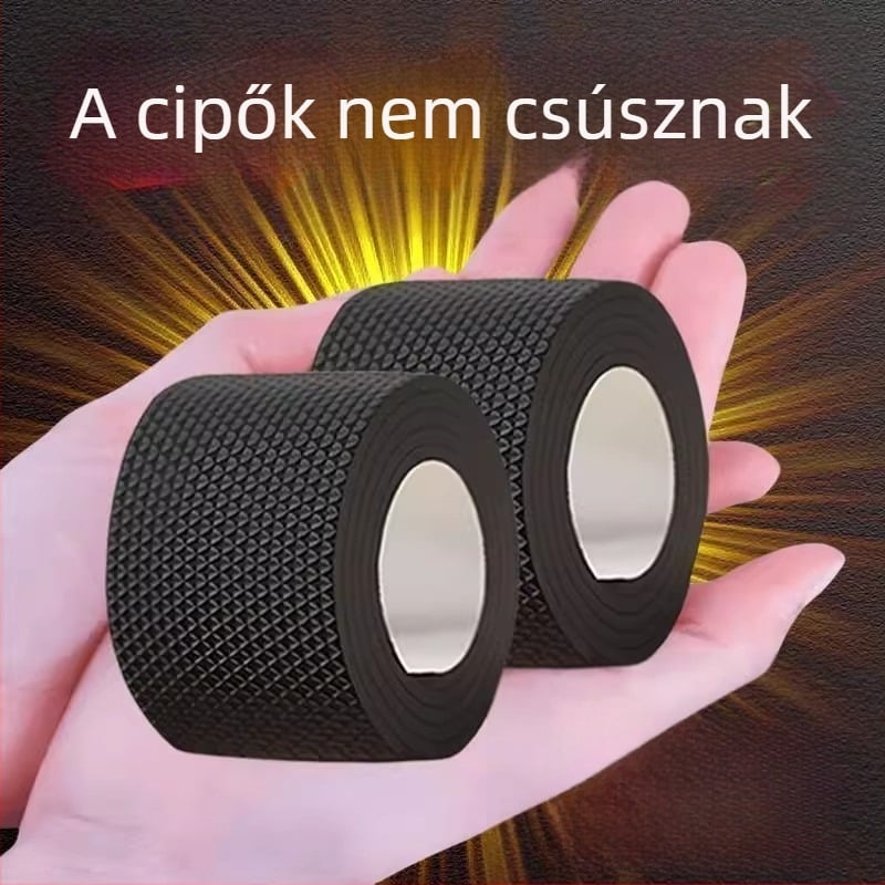 Sportcipő talpára csúszásmentes lapkák – hangtalan, félkör alakú gumírozott talp, EVA anyag, egész éves használatra