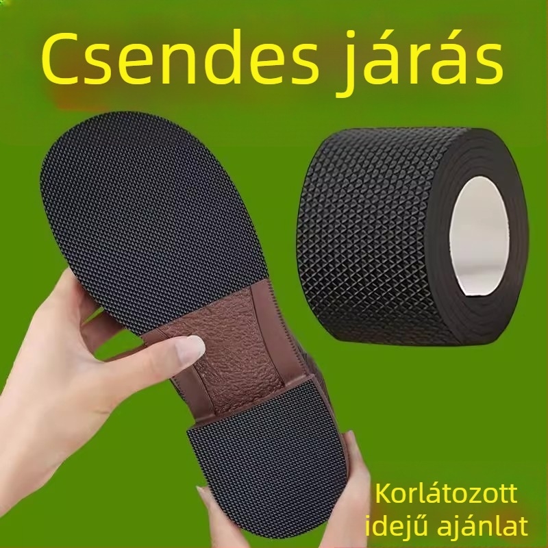 Sportcipő talpára csúszásmentes lapkák – hangtalan, félkör alakú gumírozott talp, EVA anyag, egész éves használatra
