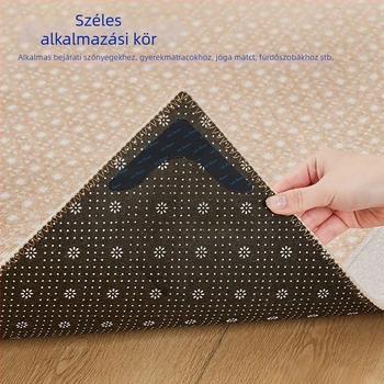 L alakú önragadós csúszásmentes alátétek bútorok és háztartási készülékekhez, PU+ragasztó